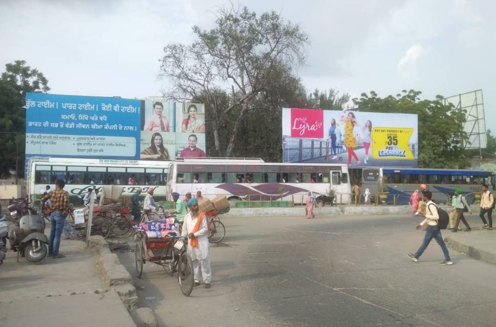 Bus Stand Hoarding